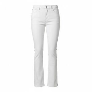 Hudson Jeans White Flare Crop Bootcut